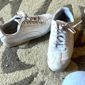 Puma white sneakers
